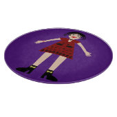 Planche À Découper Gothique Halloween Vampire Lady (Coin)