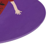 Planche À Découper Gothique Halloween Vampire Lady (Coin)
