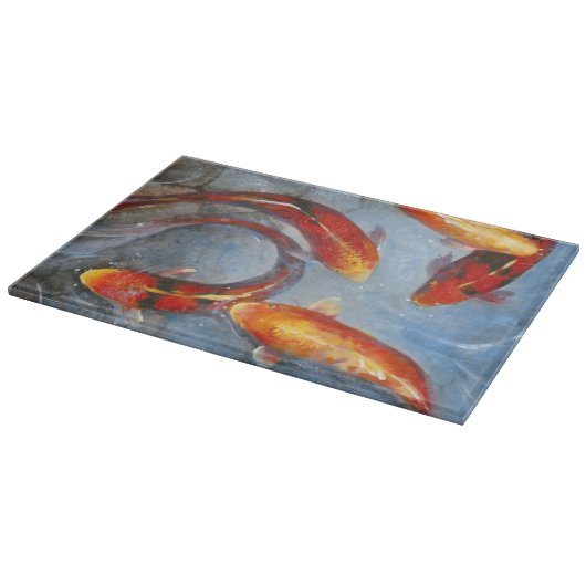 Planche À Découper Gracieux Koi I (Coin)