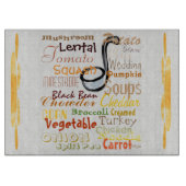 Planche À Découper Graffiti à soupe (jaune) (Devant)