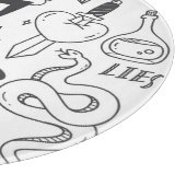 Planche À Découper Graffiti mignon : Doodle Art Set. (Coin)