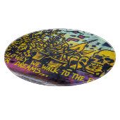 Planche À Découper Graffiti urbain Art Abstrait (Coin)