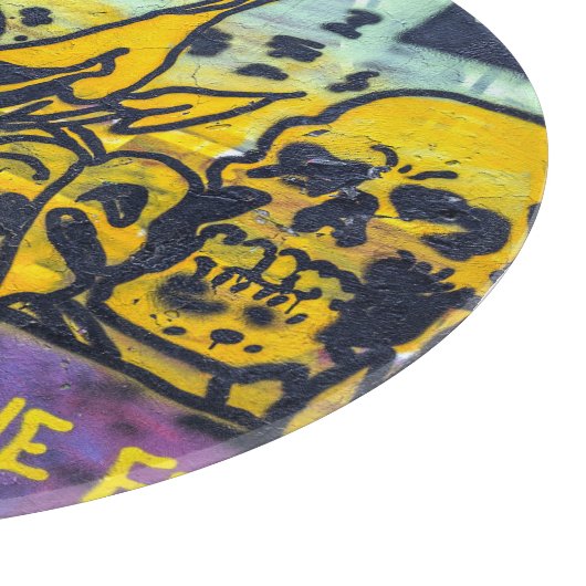 Planche À Découper Graffiti urbain Art Abstrait (Coin)