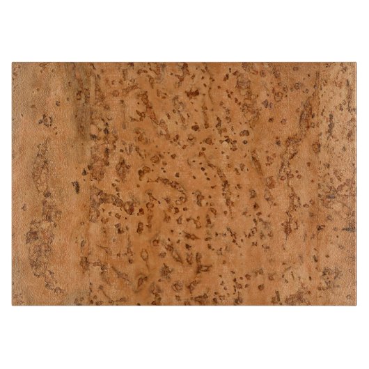 Planche À Découper Grain en bois de regard de liège naturel (Devant)