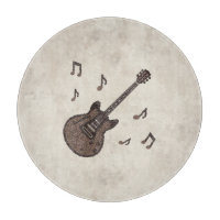 Grains de café-Café-Guitare-Art du café-Musique-