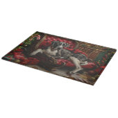 Planche À Découper Grand Danois Noël Fête (Coin)