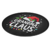 Planche À Découper Grand-mère Claus Noël Family Union (Coin)