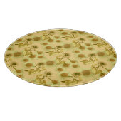 Planche À Découper Grand motif de tournesols (Coin)