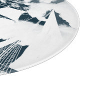 Planche À Découper Grand navire et nuages Nautique (Coin)