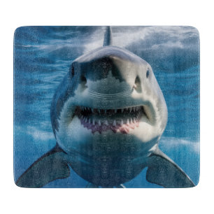 Planche À Découper Grand requin blanc