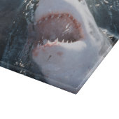 Planche À Découper Grand requin blanc en mer (Coin)