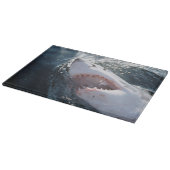 Planche À Découper Grand requin blanc en mer (Coin)