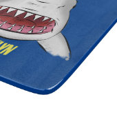 Planche À Découper Grand requin blanc moyen dessin animé (Coin)