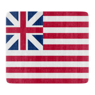 Planche À Découper Grand Union, 1er drapeau des États-Unis d'Amérique