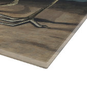 Planche À Découper Grande Peinture de la faune d'Audubon Heron blanc (Coin)