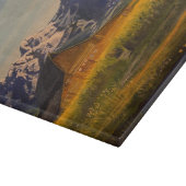 Planche À Découper Grange au Grand Teton, par Gary Poling (Coin)