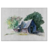 Planche à découper - Grange rurale (Devant)