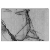 Planche À Découper Granit noir et blanc translucide (Devant)