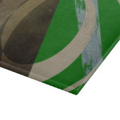 Planche à découper graphique abstraite (Coin)