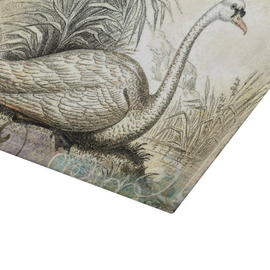 Planche À Découper Graphique de cygne (Coin)