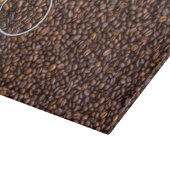 Planche À Découper Graphique de grains de café (Coin)