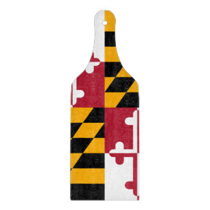 Planche À Découper Graphique du drapeau de l'État du Maryland