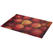 Planche À Découper Graphisme de pommes rouges (Coin)