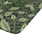 Planche À Découper Grappe de vignes aux nuances de verre vert (Coin)