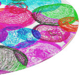Planche À Découper Gravure avec Motif Abstrait couleur (Coin)