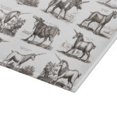 Planche À Découper Gravure de licorne antique Spécimen de zoologie vi (Coin)