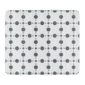 Planche À Découper Gray Polka Dots, Polka Dot Pattern, Dots (Devant)