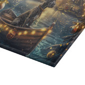 Planche À Découper Great Dane Christmas Festive Voyage (Coin)