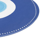 Planche À Découper Grec Mal Eye Bleu (Coin)