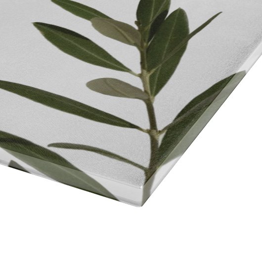 Planche À Découper Grec Yiayia Grandmère grecque Branches d'olivier (Coin)