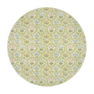 Planche À Découper Green floral pattern girly women