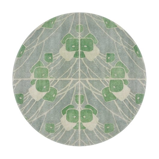 Planche À Découper Green Geometry 1915 Hannah Borger Overbeck (Devant)