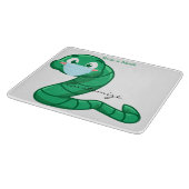 Planche À Découper Green Kawaii Worm Thunder_Cove (Coin)