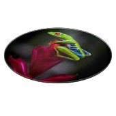 Planche À Découper Grenouille aux yeux rouges (Coin)