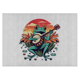 Planche À Découper Grenouille banjo