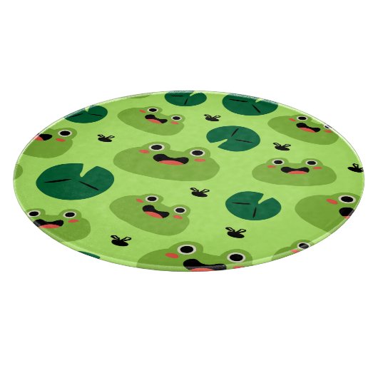 Planche À Découper Grenouille drôle (Coin)