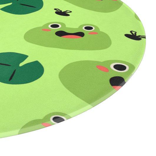 Planche À Découper Grenouille drôle (Coin)