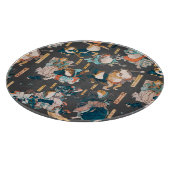 Planche À Découper Grenouille japonaise ukiyo-e Froggies (Coin)