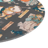 Planche À Découper Grenouille japonaise ukiyo-e Froggies (Coin)