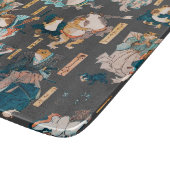 Planche À Découper Grenouille japonaise ukiyo-e Froggies (Coin)