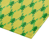 Planche À Découper Grenouilles mignonnes de bande dessinée (Coin)