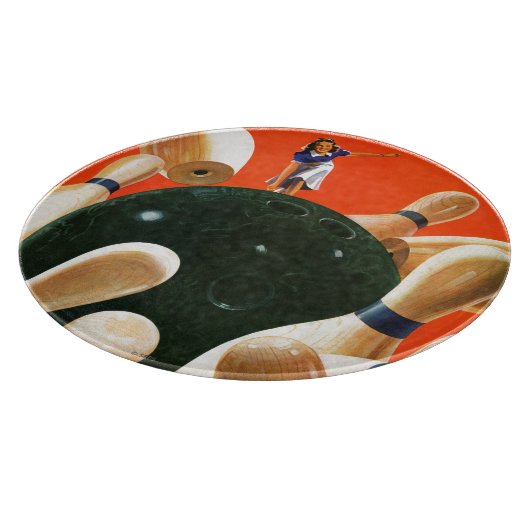 Planche À Découper Grève de Bowling (Coin)