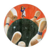 Planche À Découper Grève de Bowling (Devant)