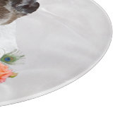 Planche À Découper Greyhound et Fleurs italiennes (Coin)