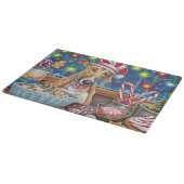 Planche À Découper Greyhound Gâteau de vacances : Noël festif (Coin)