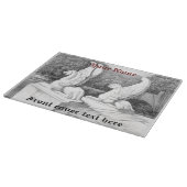 Planche À Découper Griffins sculpté crayon monochrome Art (Coin)